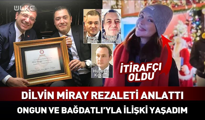 Dilvin Miray Çalkın rezaleti anlattı: Murat Ongun ve Emrah Bağdatlı ile…