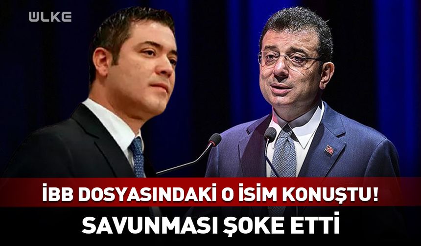 İBB dosyasındaki o isim konuştu! Savunması şoke etti