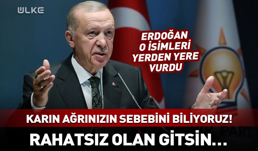 Erdoğan'dan sert mesaj: Karın ağrısının asıl sebebini biliyoruz!