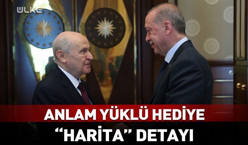Bahçeli'den Erdoğan'a dikkat çeken hediye
