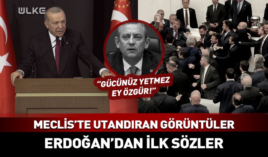 Erdoğan'dan Meclis'i karıştıran CHP'lilere sert sözler