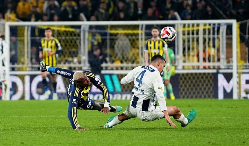 Goller uzatmada geldi! Fenerbahçe-Kasımpaşa maçı nefes kesti