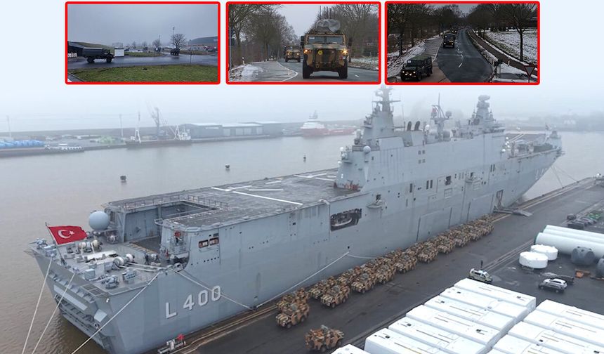 TSK’dan Almanya’ya dev çıkarma