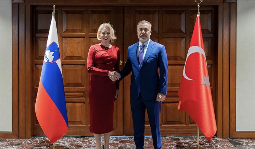 Dışişleri Bakanı Fidan Klakocar Zupancic ile görüştü