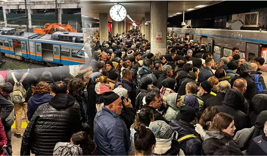 İstanbul'da metro raydan çıktı! İBB trafik haritası kıpkırmızı