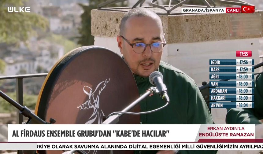 Kabe'de Hacılar ilahisi İspanya semalarında yankılandı