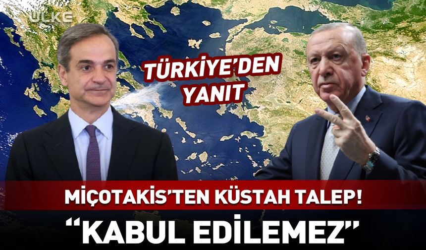 Miçotakis’in skandal açıklamasına Türkiye'den yanıt