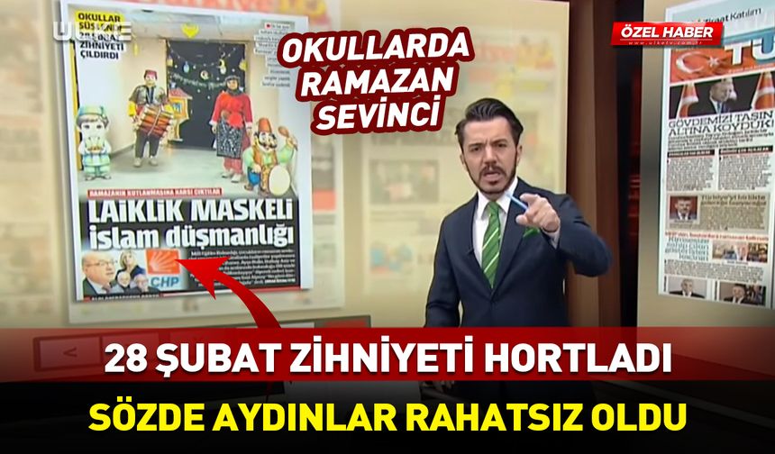 28 Şubat zihniyeti hortladı! Ramazan kutlamaları sözde aydınları rahatsız etti