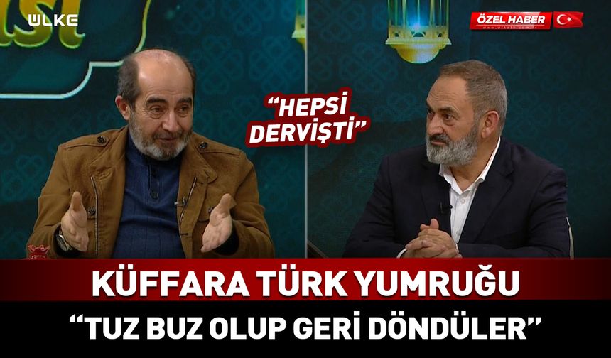 Küffara Türk yumruğu! “Tuz buz olup geri döndüler”