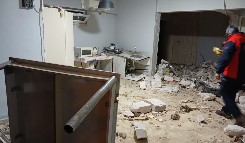 Kız yurdunda korku dolu anlar: Patlama meydana geldi!