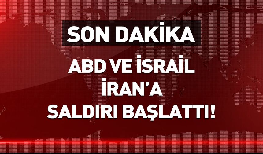 ABD ve İsrail, İran'a saldırı başlattı! Trump'tan ilk açıklama
