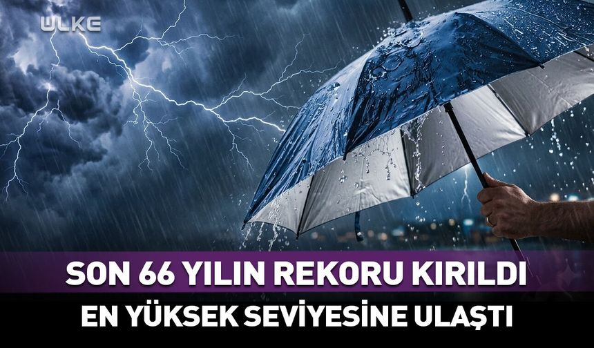Türkiye'de son 66 yıldır böylesi görülmedi! En yüksek seviyesine ulaştı