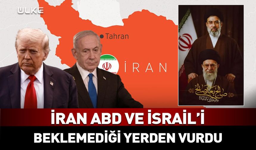 İran ABD ve İsrail'i hiç beklemediği yerden vurdu