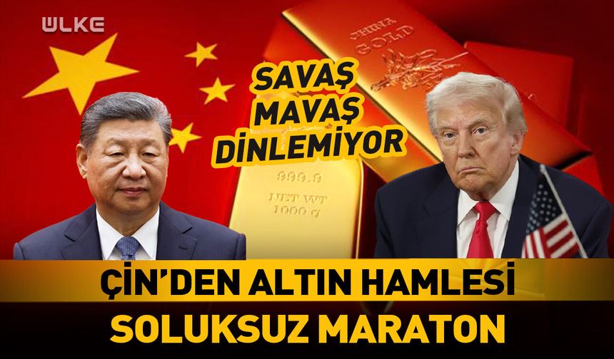 Çin’den flaş altın hamlesi! İran savaşı sürerken…
