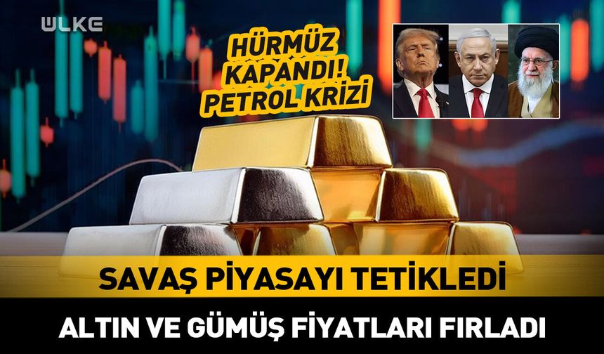Gram altın ve gram gümüş ne kadar? Savaş piyasayı tetikledi