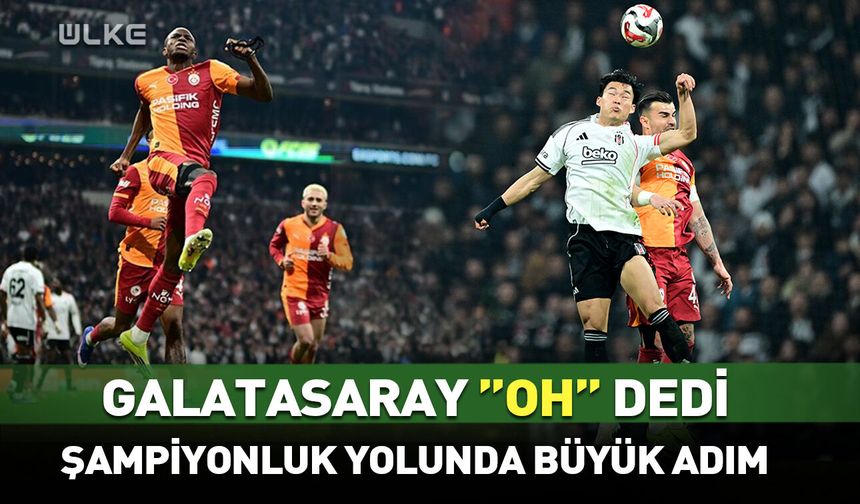 Beşiktaş 0-1 Galatasaray maç sonucu (ÖZET önemli dakikalar)