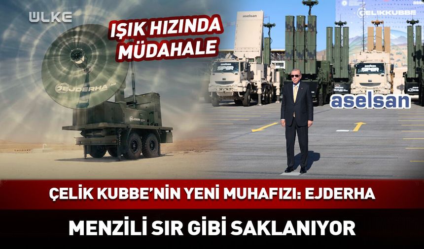 Çelik Kubbe'nin yeni muhafızı "EJDERHA"