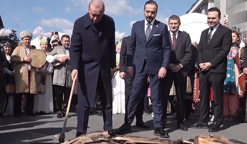 Erdoğan'dan dikkat çeken Nevruz mesajı