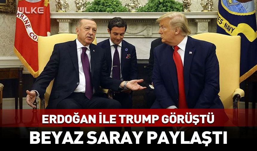 Erdoğan ile Trump arasında kritik görüşme
