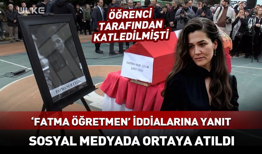 Fatma Nur Çelik öğretmenin oğlu lösemi mi?
