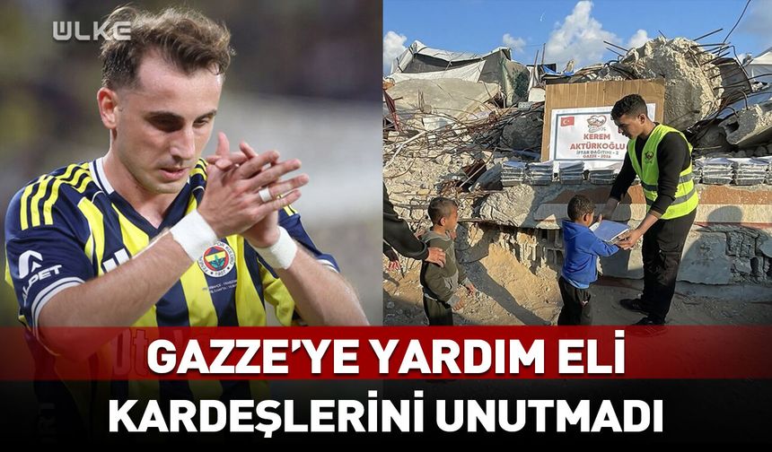 Aktürkoğlu'ndan Gazze'de iftar!