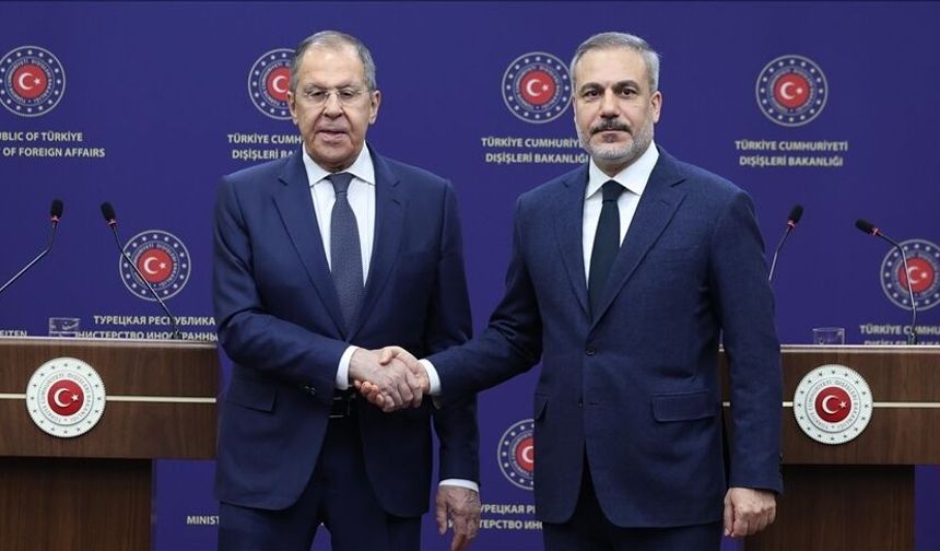 Bakan Fidan, Rus mevkidaşı Lavrov ile görüştü