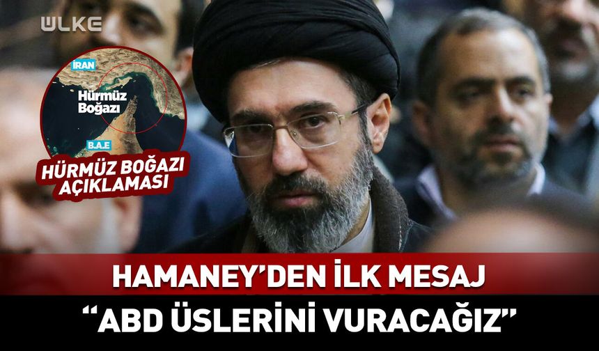 İran'ın yeni dini lideri Hamaney'den ilk mesaj!