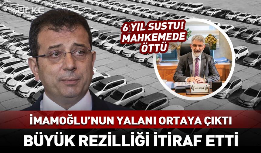 İmamoğlu'nun yalanı ortaya çıktı! Ali Sukas itiraf etti