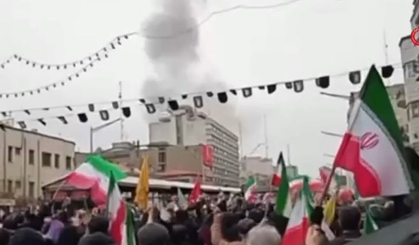 'Kudüs Günü'nde İran'da korkutan patlama!