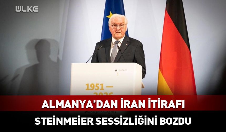 Steinmeier: İran savaşı feci bir hata!