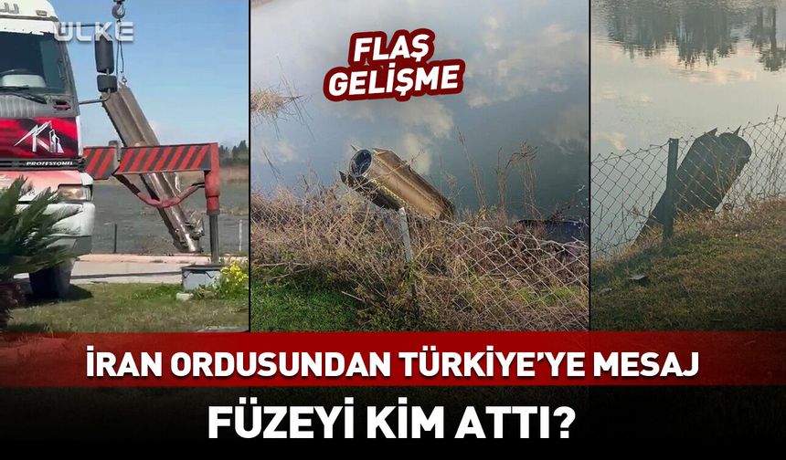 İran'dan Türkiye'ye flaş "balistik füze" mesajı
