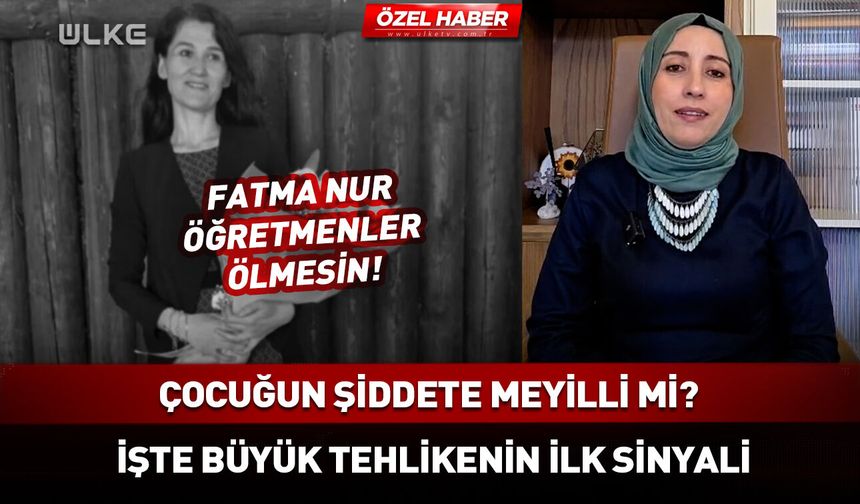 Çocuğun şiddete meyilli mi? Büyük tehlikenin ilk sinyali...