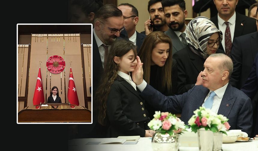 Lina Saka’nın Erdoğan'dan isteği tebessüm ettirdi