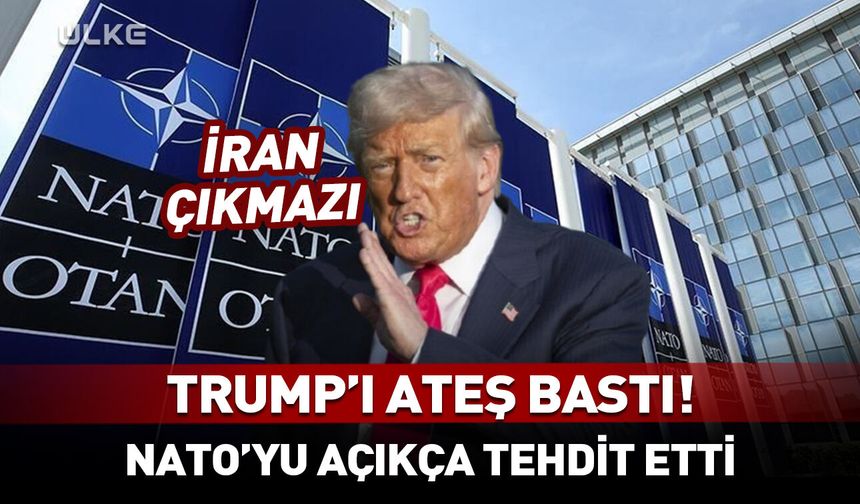 Trump'tan NATO'ya tehdit: Kötü bir gelecek bekliyor