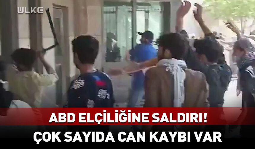 ABD büyükelçiliğine saldırı! Çok sayıda can kaybı var