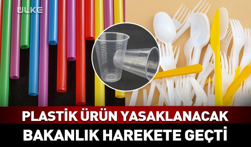 Bakanlıktan kritik adım: Plastik çatal, bıçak, kaşık ve dahası yasaklanacak