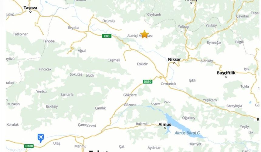 Tokat'ta gece yarısı korkutan deprem!