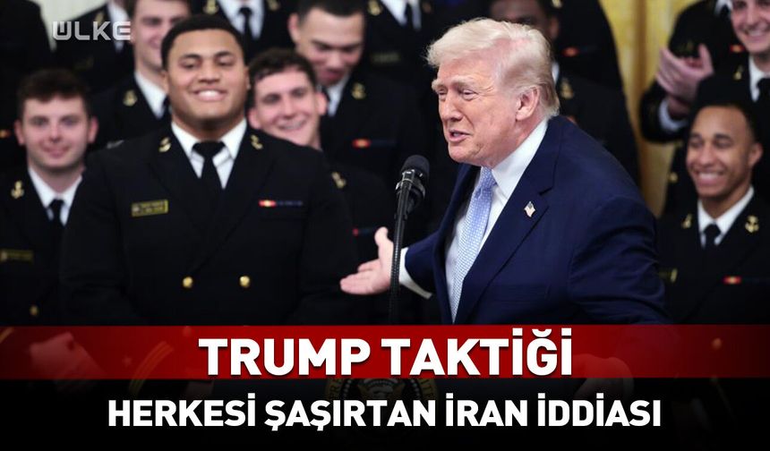 Trump taktiği! Herkesi şaşırtan İran iddiası