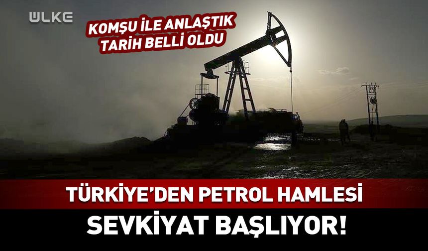 Türkiye'den petrol adımı! Irak ile anlaşma tamam
