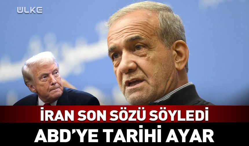 İran son sözü söyledi! ABD’ye tarihi ayar