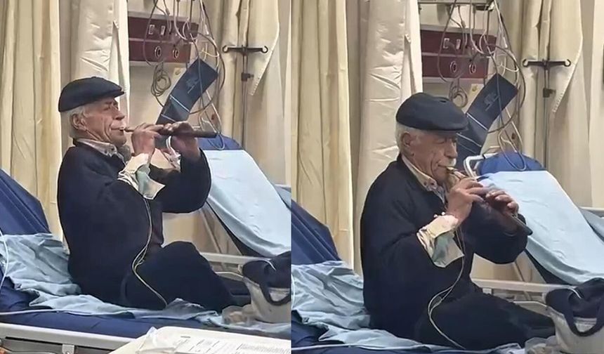 "Acımı hafifletiyor" dedi! Bakın acil serviste ne yaptı