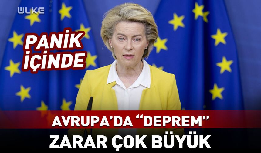Zarar çok büyük! Avrupa’da "deprem"