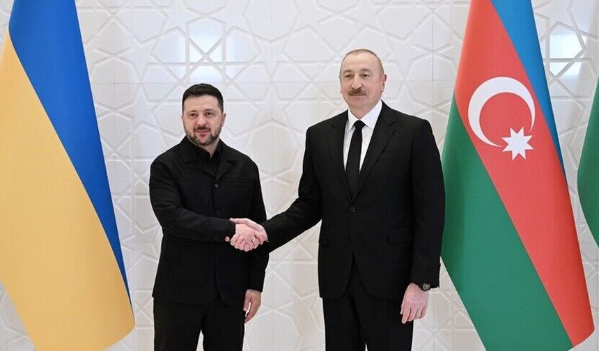 Aliyev ve Zelenskiy görüştü