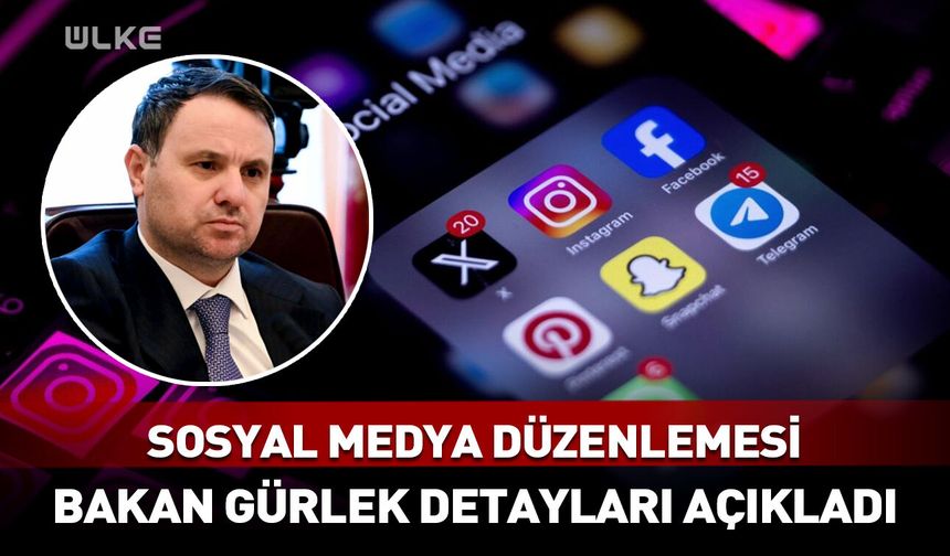 Sosyal medyaya kimlik ile giriş nasıl olacak? Bakan Gürlek detayları açıkladı