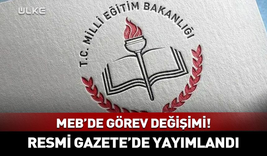 MEB’de görev değişimi! Cihad Demirli kimdir?