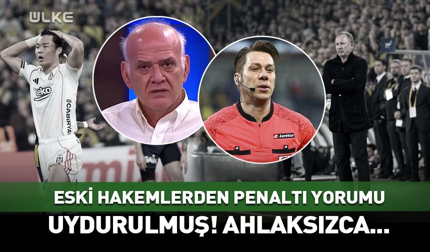 Ahmet Çakar'dan penaltı sitemi: Ahlaksızca... (Fenerbahçe-Beşiktaş)