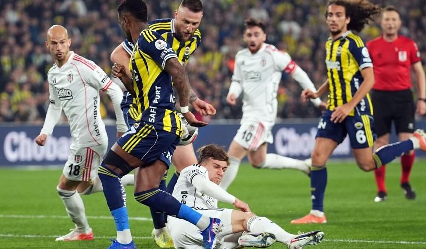 Fenerbahçe 1-0 Beşiktaş maç sonucu (önemli dakikalar ÖZET)