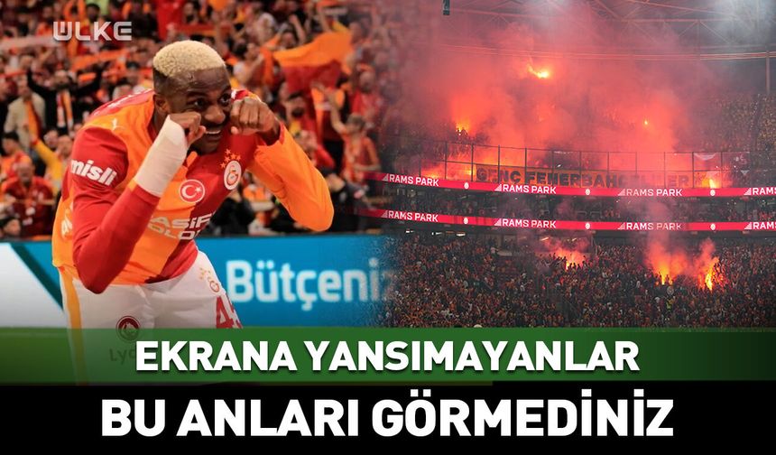 Ekranda görmedikleriniz!