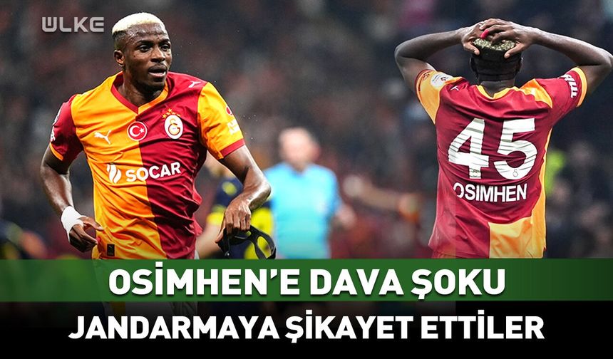 Osimhen'e dava şoku! İtalya'da...