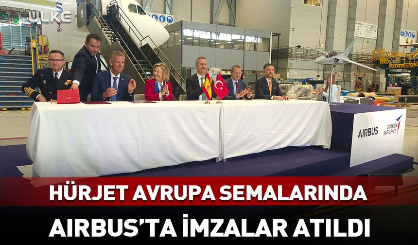HÜRJET için İspanya'da imzalar atıldı